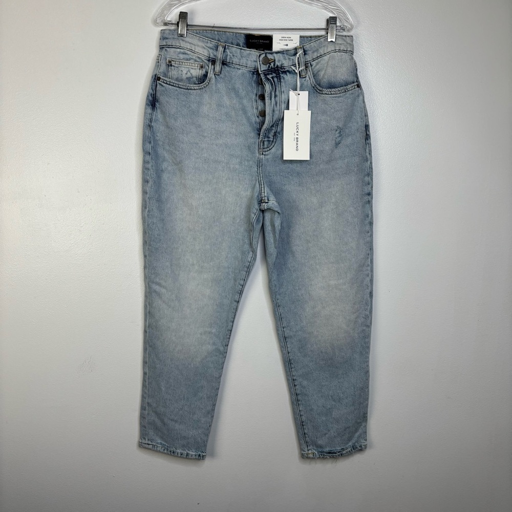 NWT Lucky Brand Jeans Womens 12/31 Ankle Drew Mom High Rise Taper‎ - Picture 7 of 11